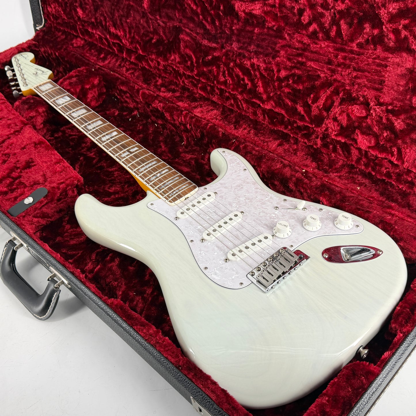2020 Fender Kenny Wayne Shepherd American Signature Stratocaster – Transparant Faded Sonic Blue