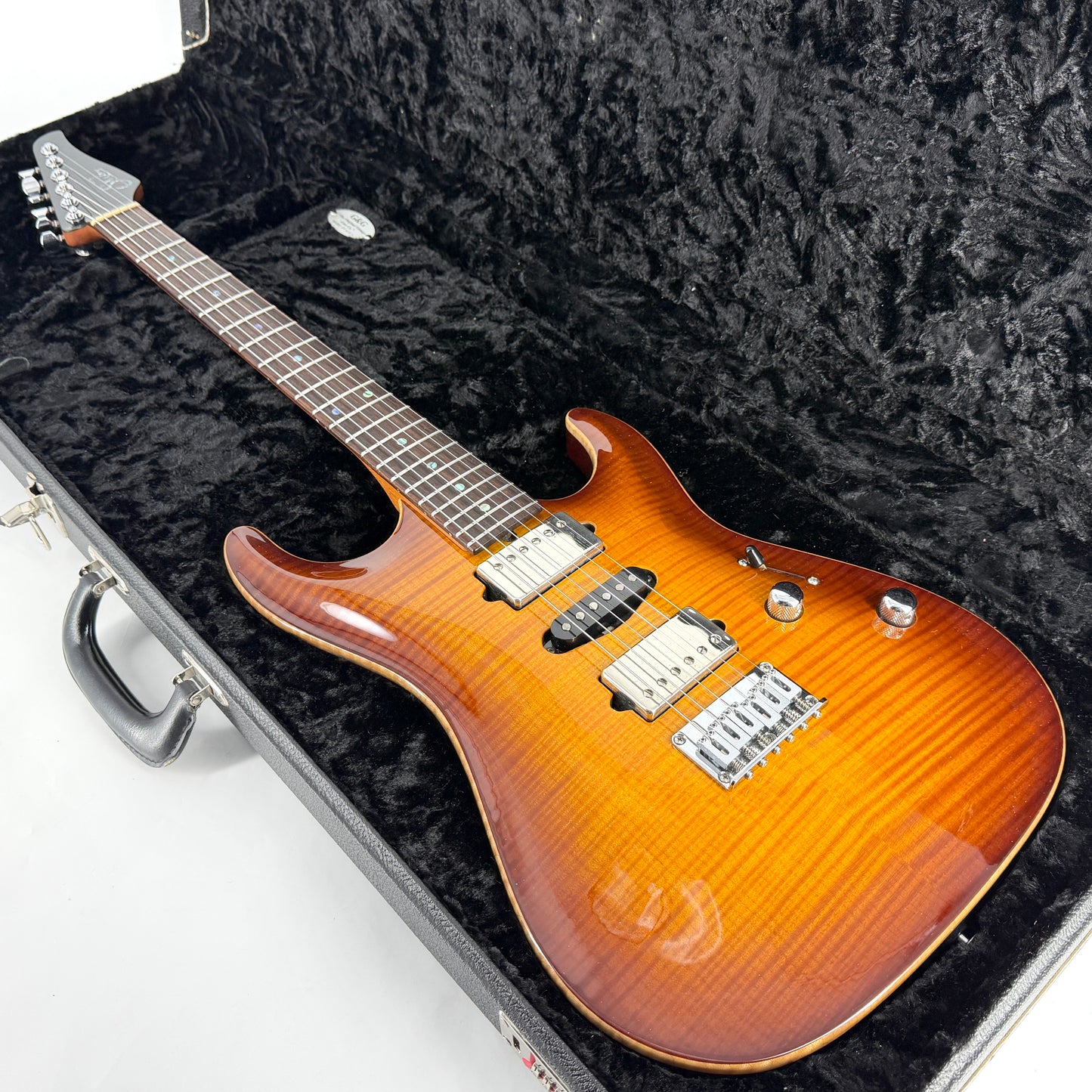 2005 Suhr Carve Top Standard - Honey Burst