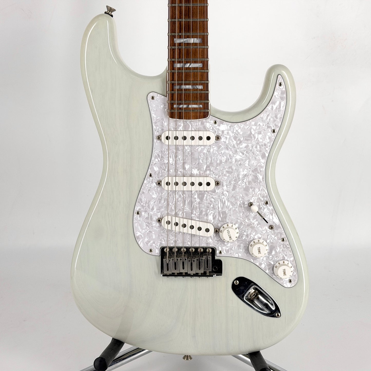 2020 Fender Kenny Wayne Shepherd American Signature Stratocaster – Transparant Faded Sonic Blue