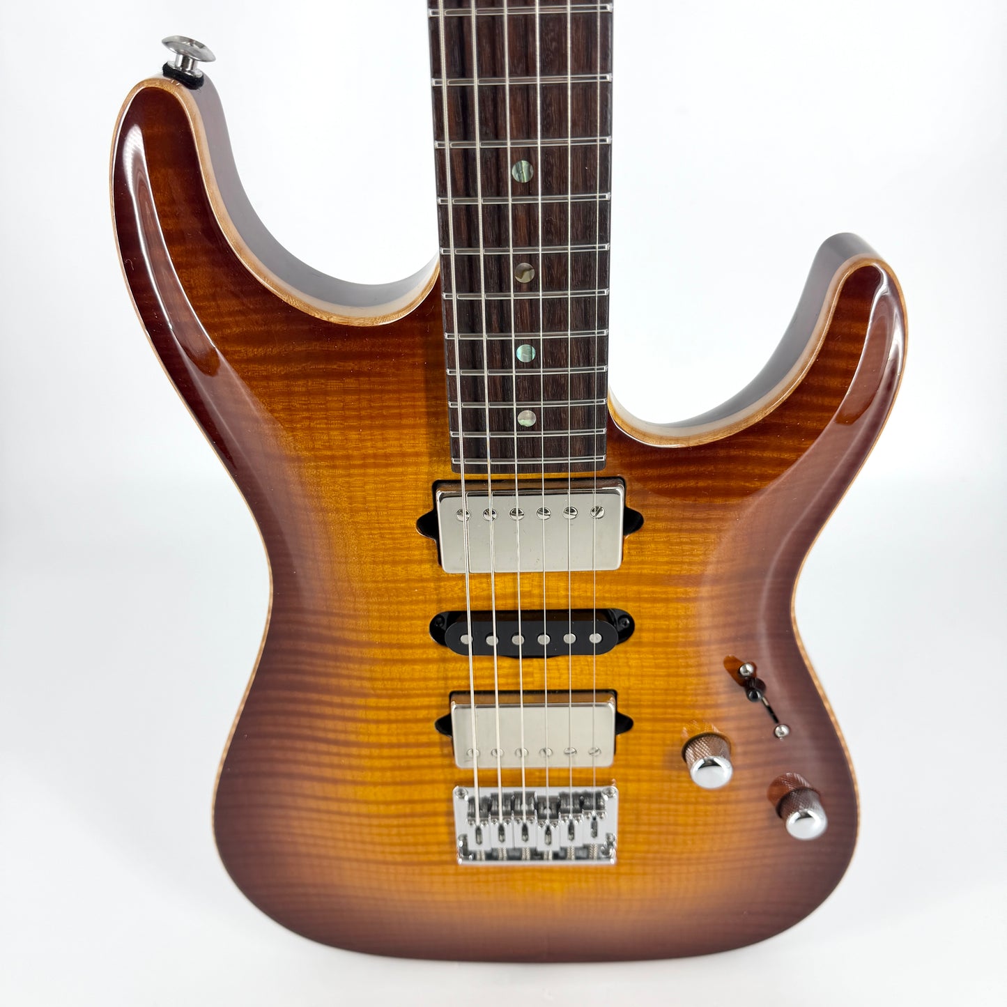 2005 Suhr Carve Top Standard - Honey Burst