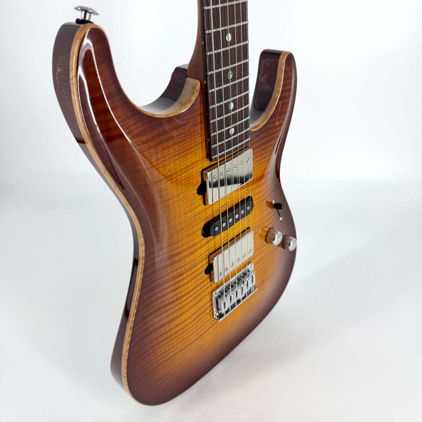2005 Suhr Carve Top Standard - Honey Burst