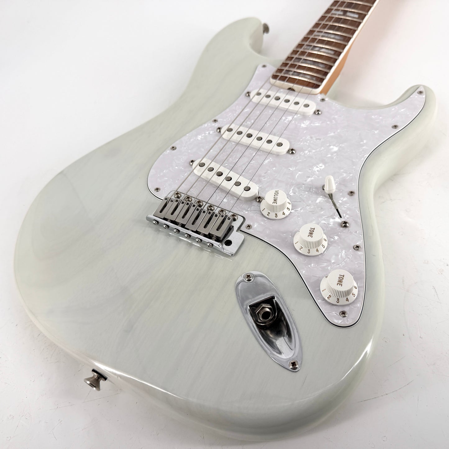 2020 Fender Kenny Wayne Shepherd American Signature Stratocaster – Transparant Faded Sonic Blue