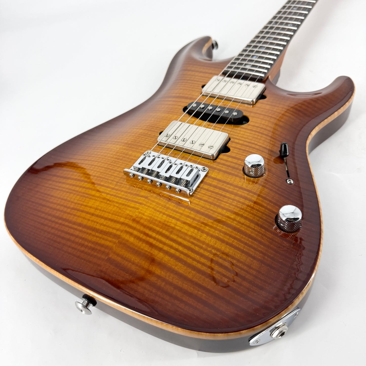 2005 Suhr Carve Top Standard - Honey Burst