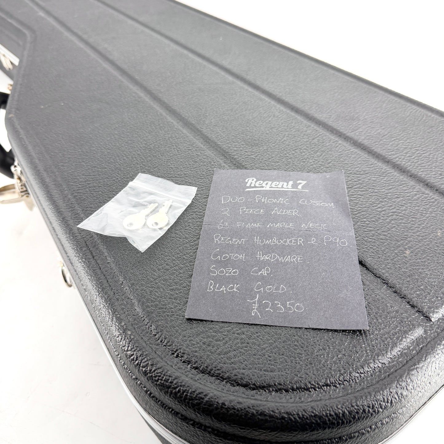 2024 Regent 7 Duo-Phonic Relic Custom Telecaster Relic - Black