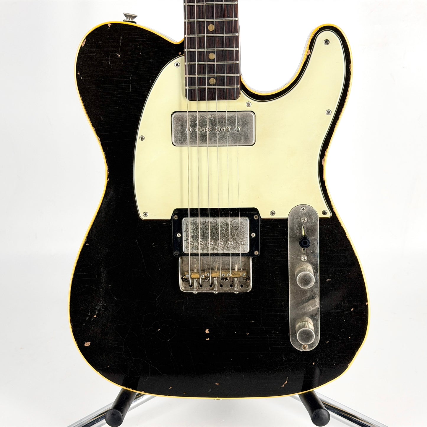 2024 Regent 7 Duo-Phonic Relic Custom Telecaster Relic - Black