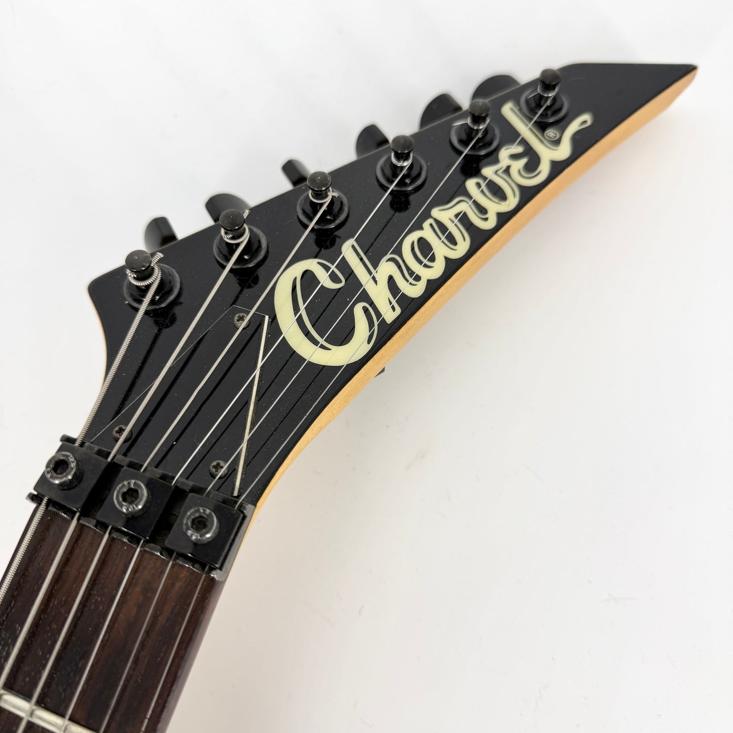 1990 Charvel 375 Deluxe – Pearl White