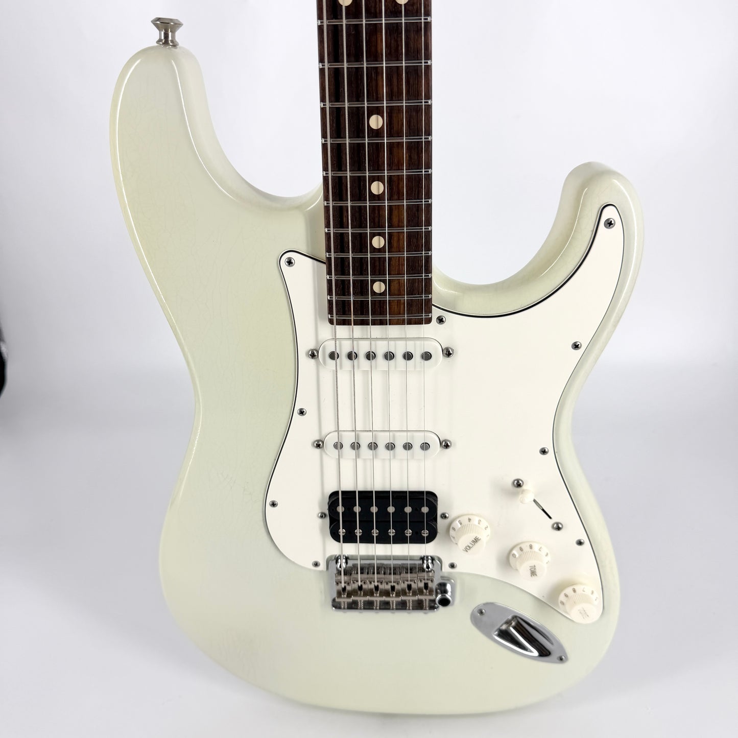 2023 Suhr Classic S Antique HSS - Olympic White