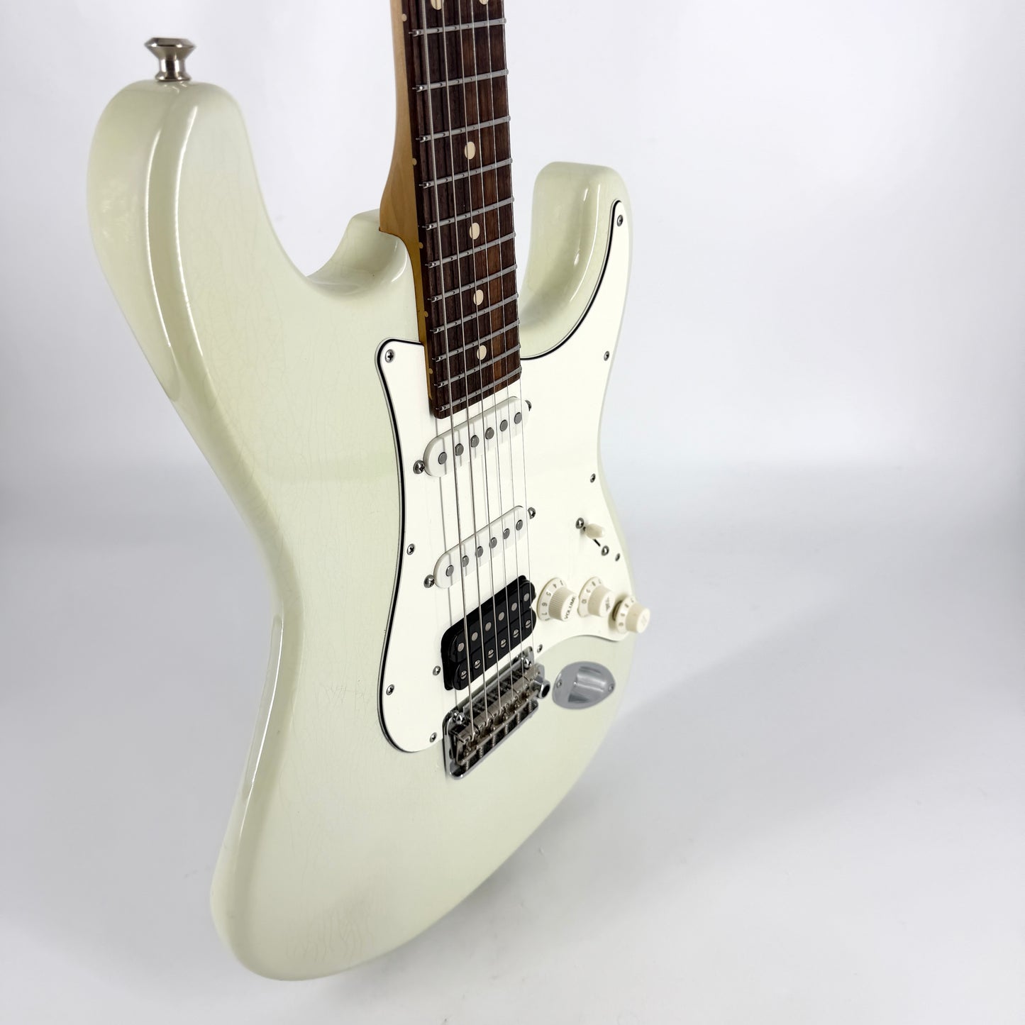 2023 Suhr Classic S Antique HSS - Olympic White