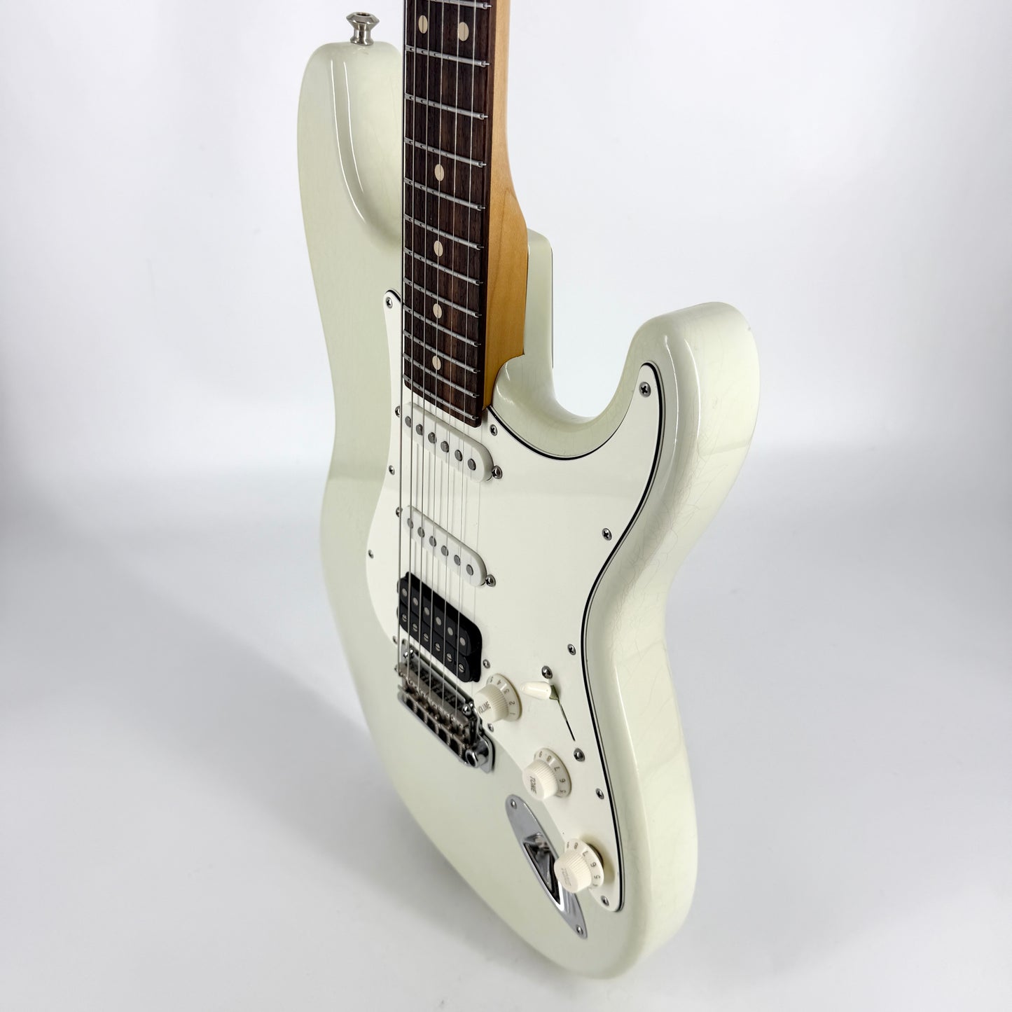2023 Suhr Classic S Antique HSS - Olympic White