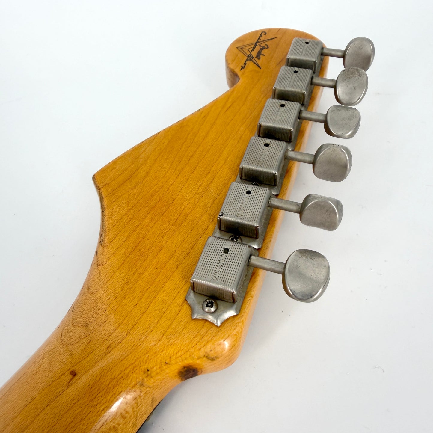 2018 Fender Custom Shop '63 Stratocaster Special Heavy Relic - Candy Tangerine over Sunburst