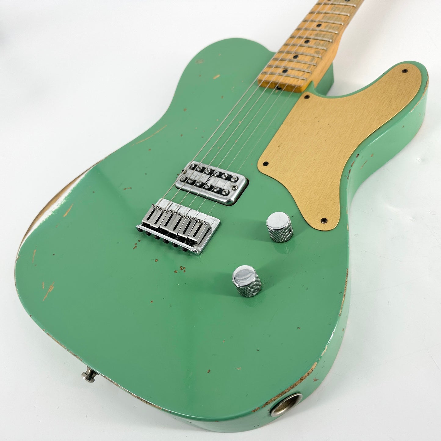 2013 Fender Custom Shop Jason Smith Masterbuilt Cabronita Telecaster Relic - Celadon Green