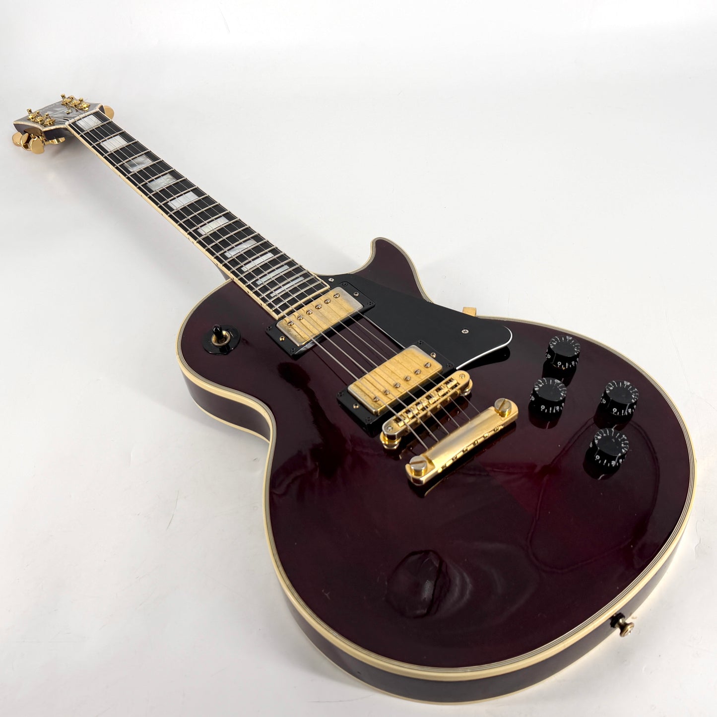 1995 Gibson Les Paul Custom – Wine Red