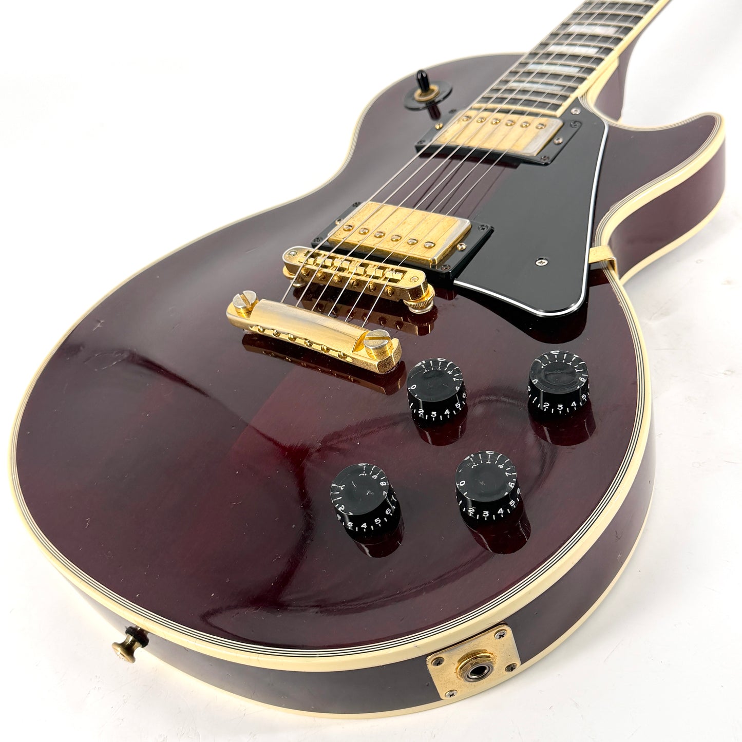 1995 Gibson Les Paul Custom – Wine Red