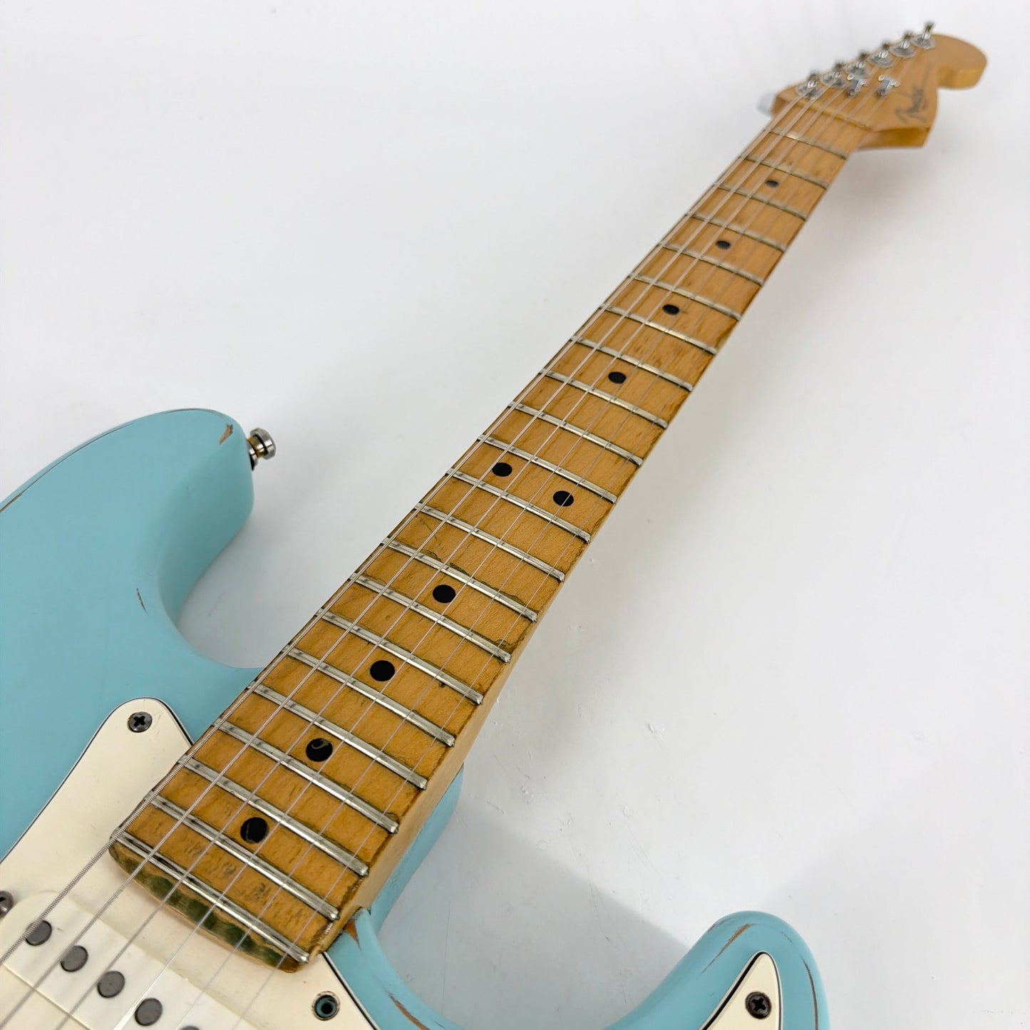 1995 Fender American Standard Stratocaster Relic - Daphne Blue