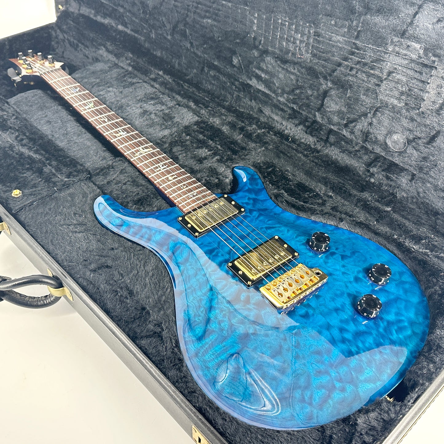 1999 PRS Custom 22 Artist - Royal Blue Quilt