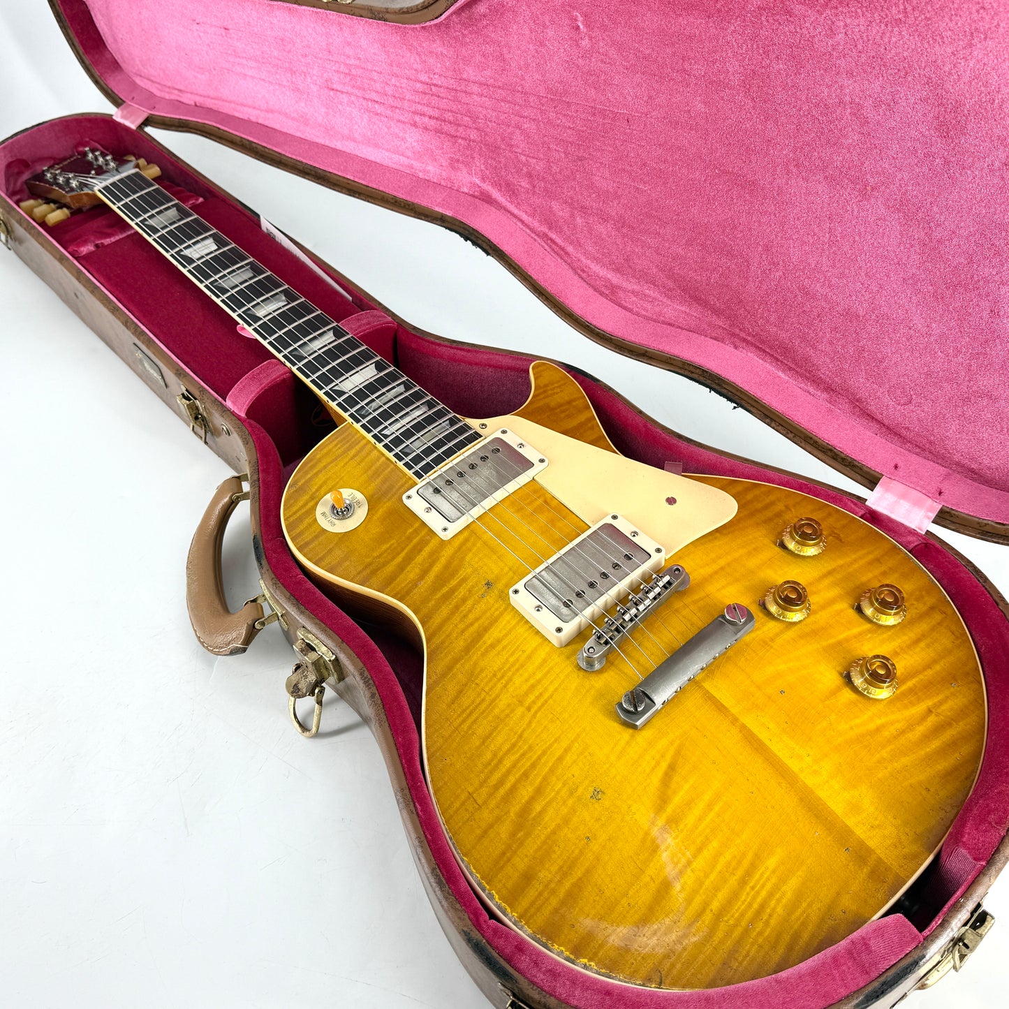 2023 Gibson Custom Murphy Lab 1959 Les Paul Ultra Heavy Aged 59 R9 - Lemon Burst
