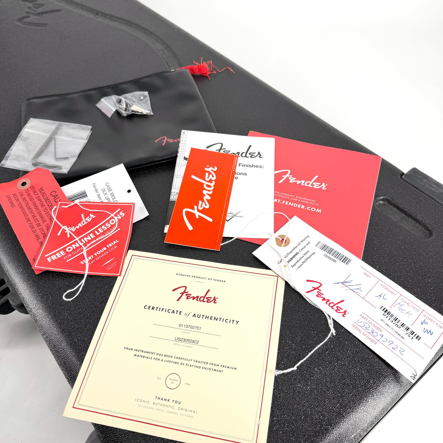 2023 Fender Britt Daniel Telecaster Thinline - Amarillo Gold