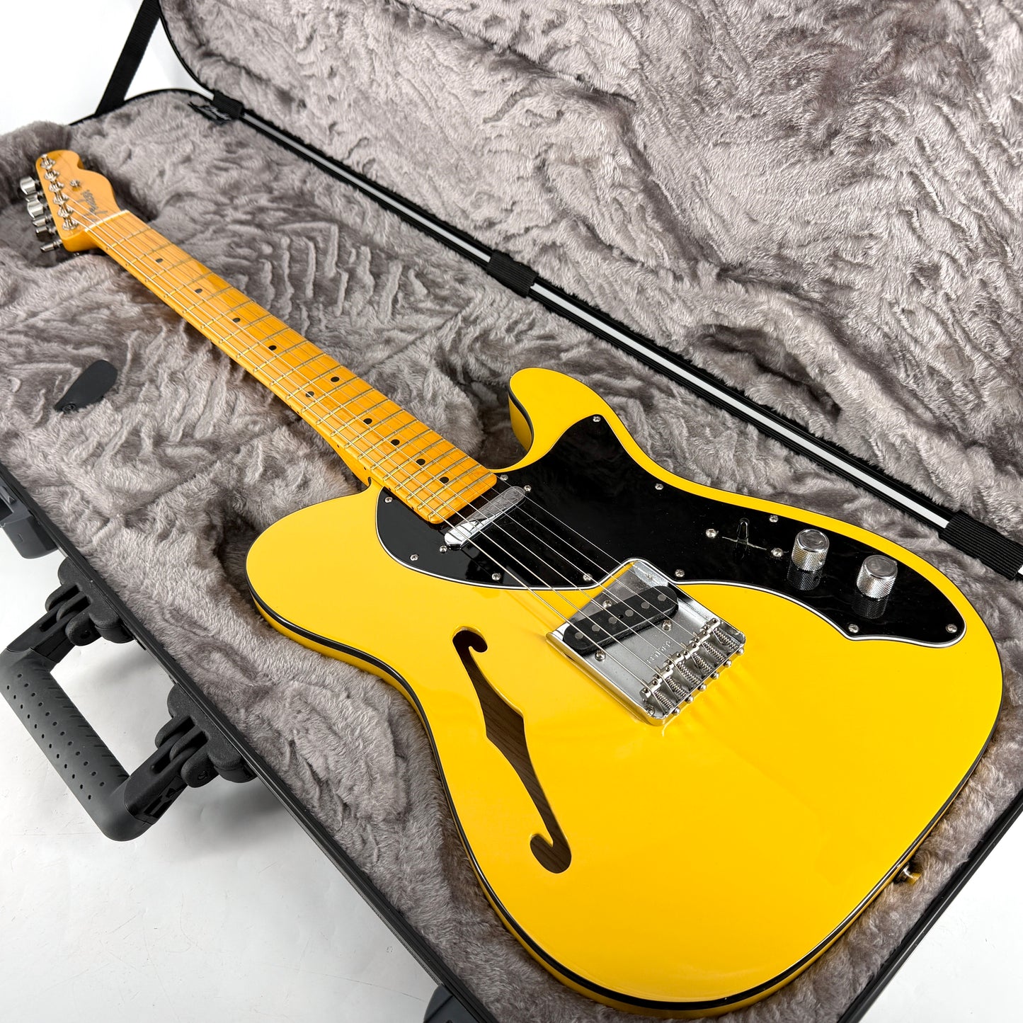 2023 Fender Britt Daniel Telecaster Thinline - Amarillo Gold
