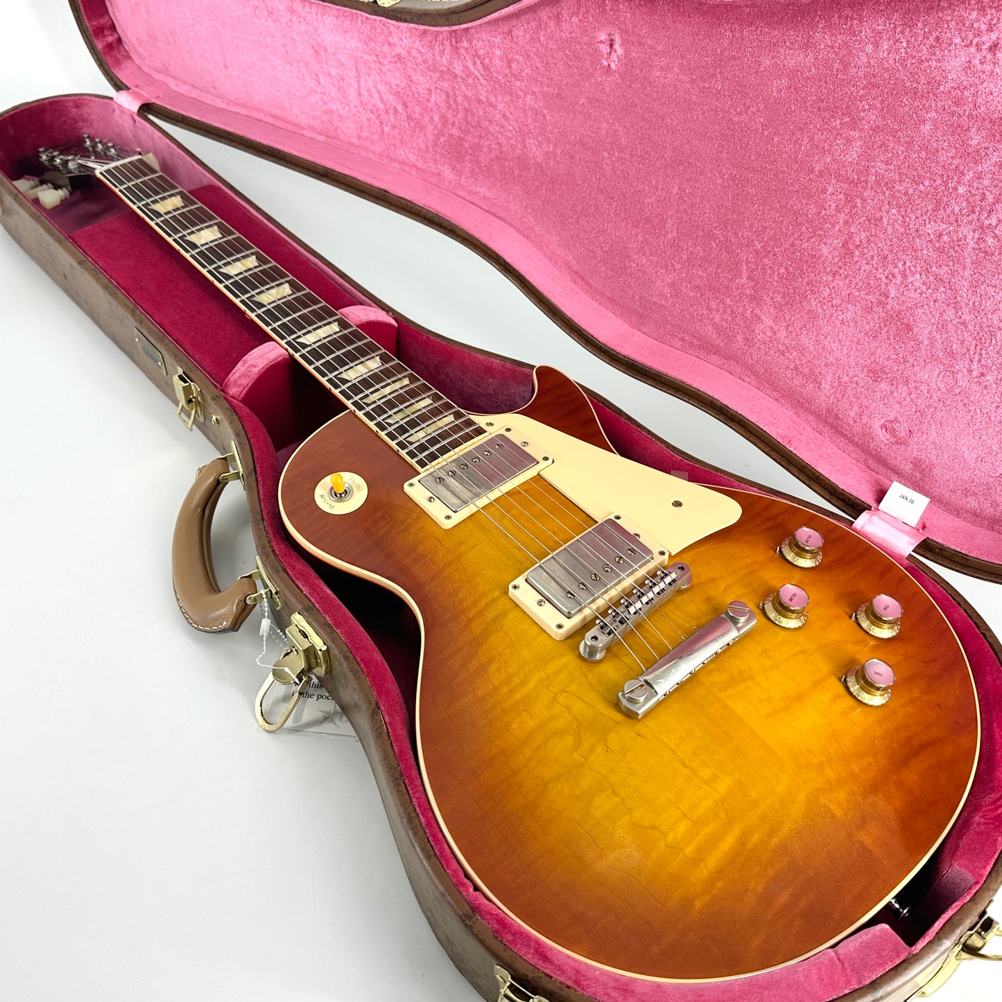 2020 Gibson Custom Shop 60th Anniversary 1960 Les Paul - R0 - Tomato Soup Burst