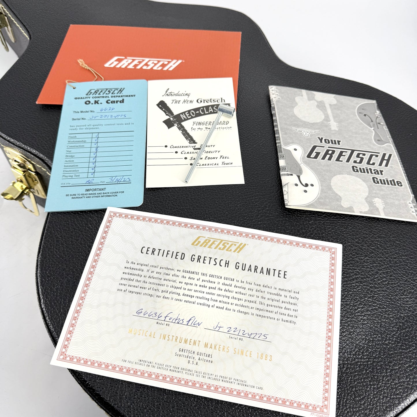 2023 Gretsch Richard Fortus Signature Falcon G6636 - Black