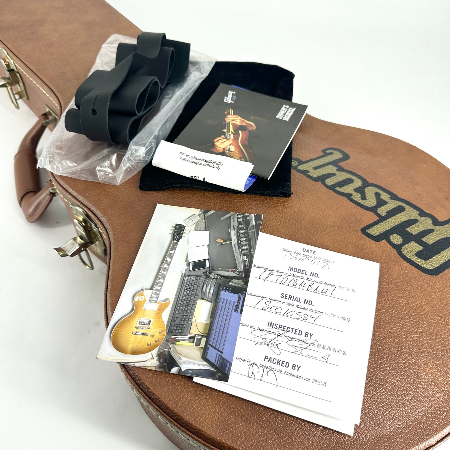 2018 Gibson Les Paul Traditional – Honey Burst