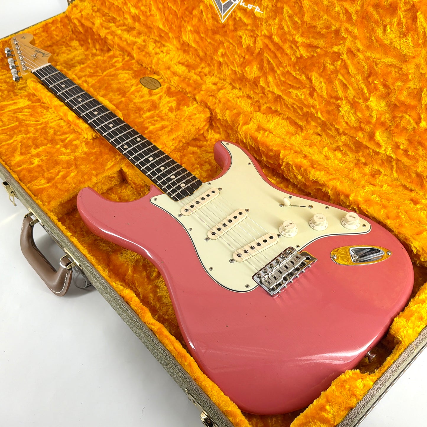 2020 Fender Custom Shop ’61 Stratocaster Journeyman Relic -  Faded Fiesta Red
