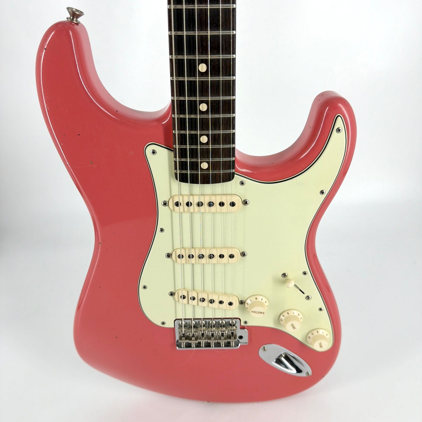 2020 Fender Custom Shop ’61 Stratocaster Journeyman Relic -  Faded Fiesta Red