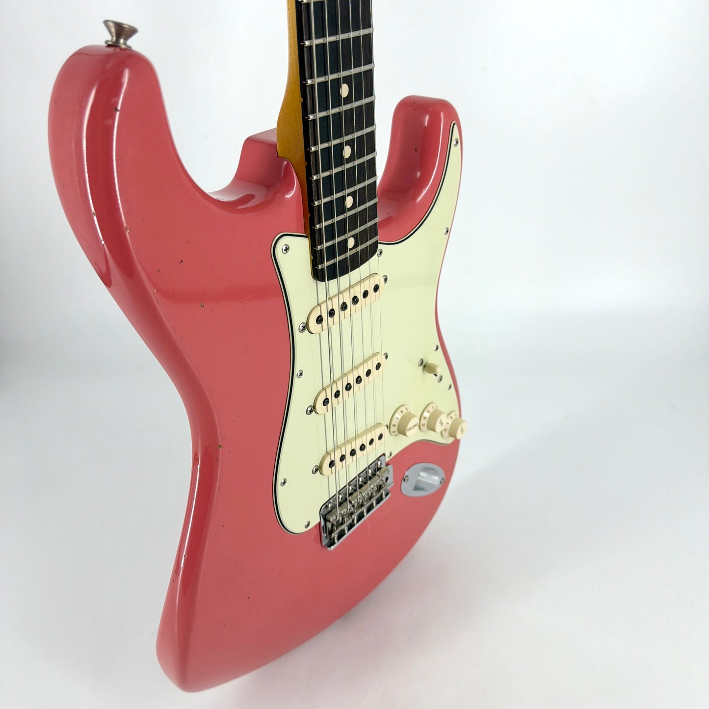 2020 Fender Custom Shop ’61 Stratocaster Journeyman Relic -  Faded Fiesta Red