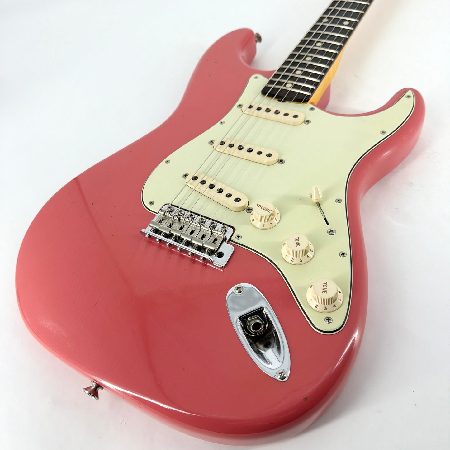 2020 Fender Custom Shop ’61 Stratocaster Journeyman Relic -  Faded Fiesta Red