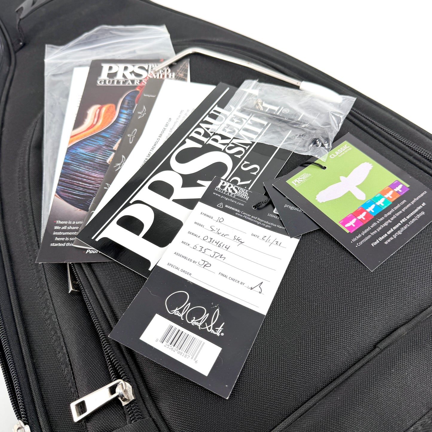 2021 PRS Limited Edition Silver Sky John Mayer Signature - Lunar Ice