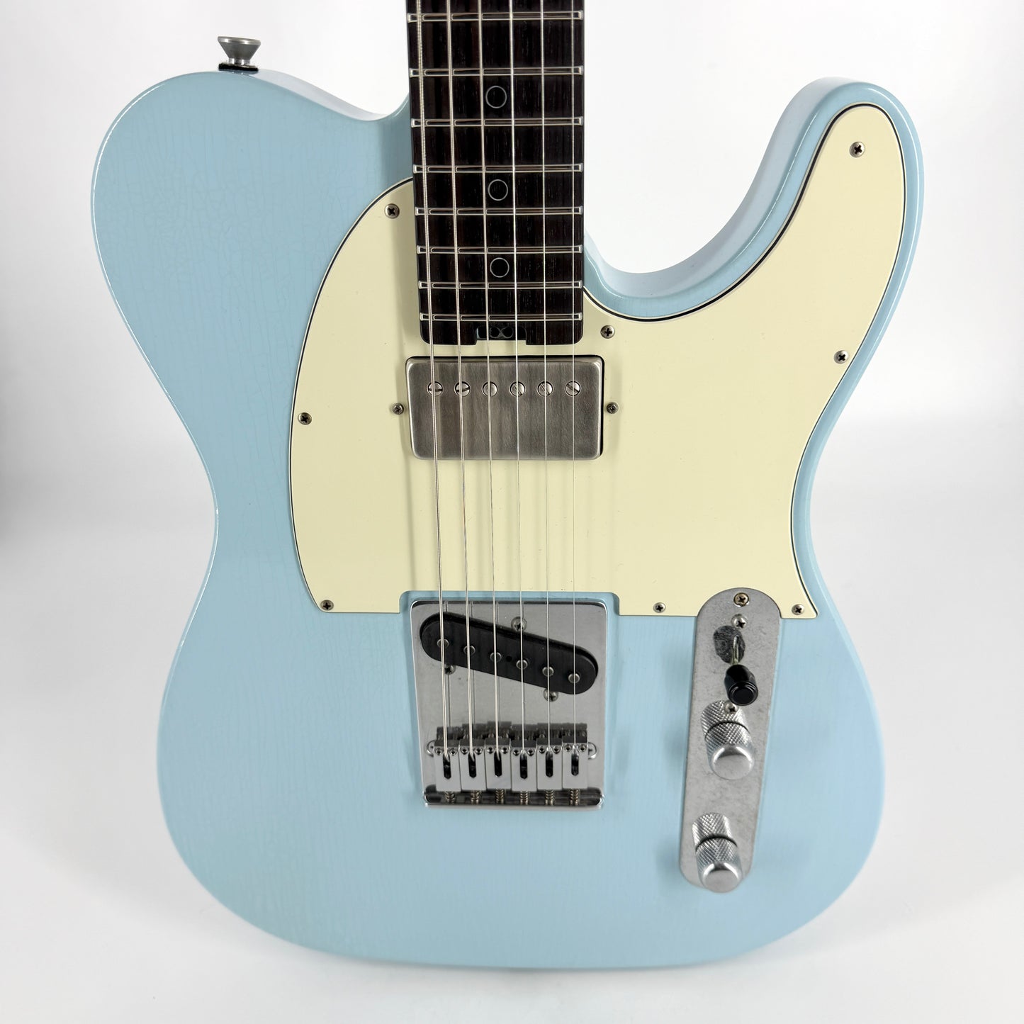 2022 Schecter Custom Shop Nick Johnston PT - Atomic Frost Blue