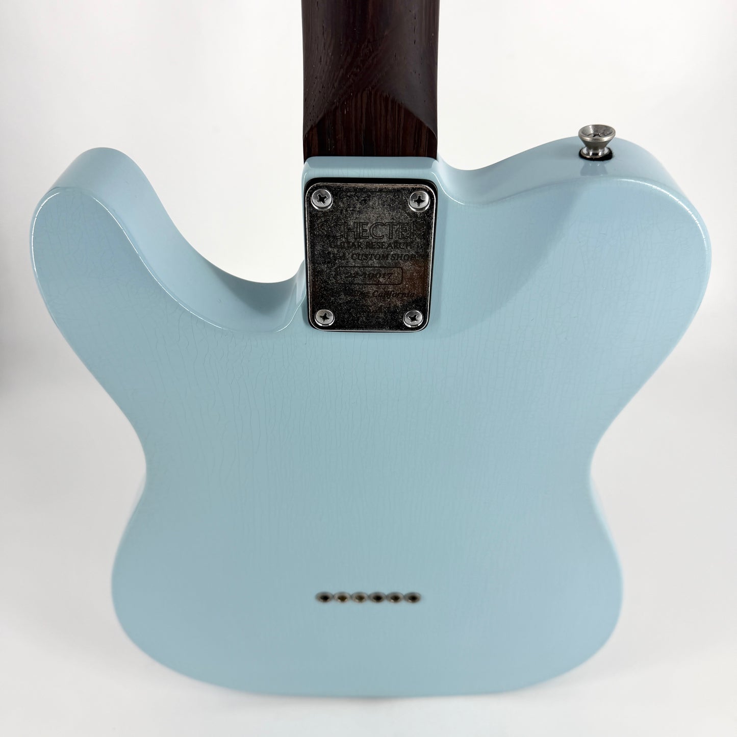 2022 Schecter Custom Shop Nick Johnston PT - Atomic Frost Blue