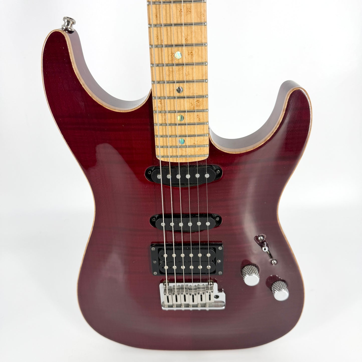 2001 Fender Custom Shop Showmaster FMT – Cherry Transparent