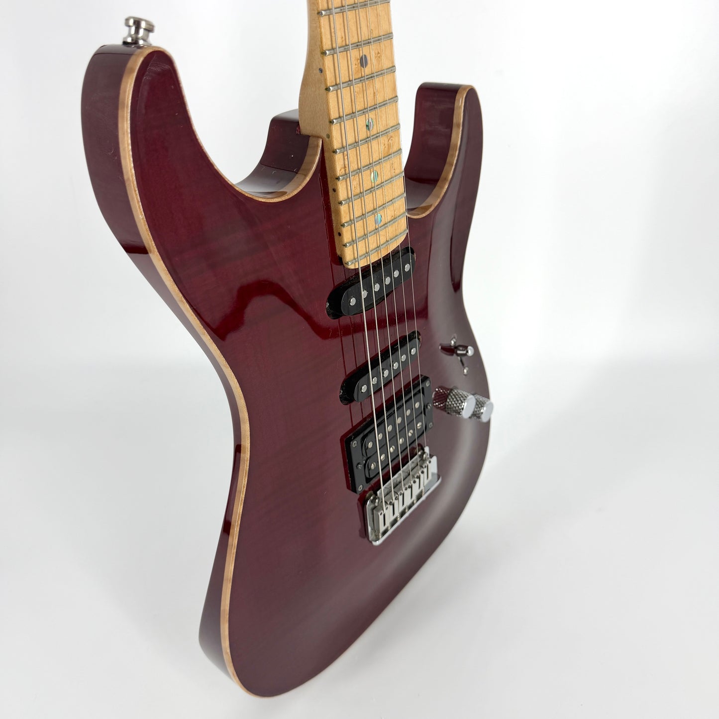 2001 Fender Custom Shop Showmaster FMT – Cherry Transparent