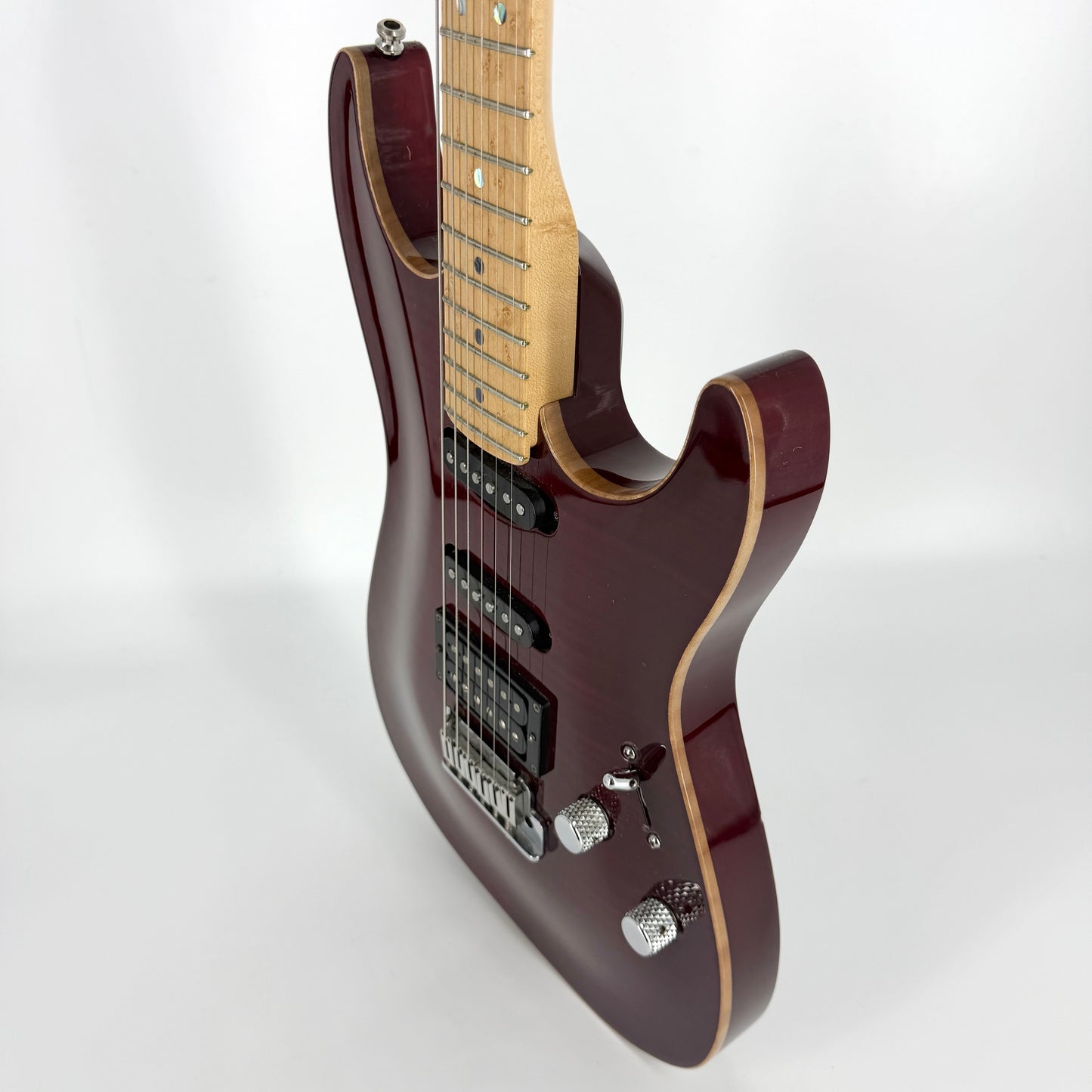 2001 Fender Custom Shop Showmaster FMT – Cherry Transparent