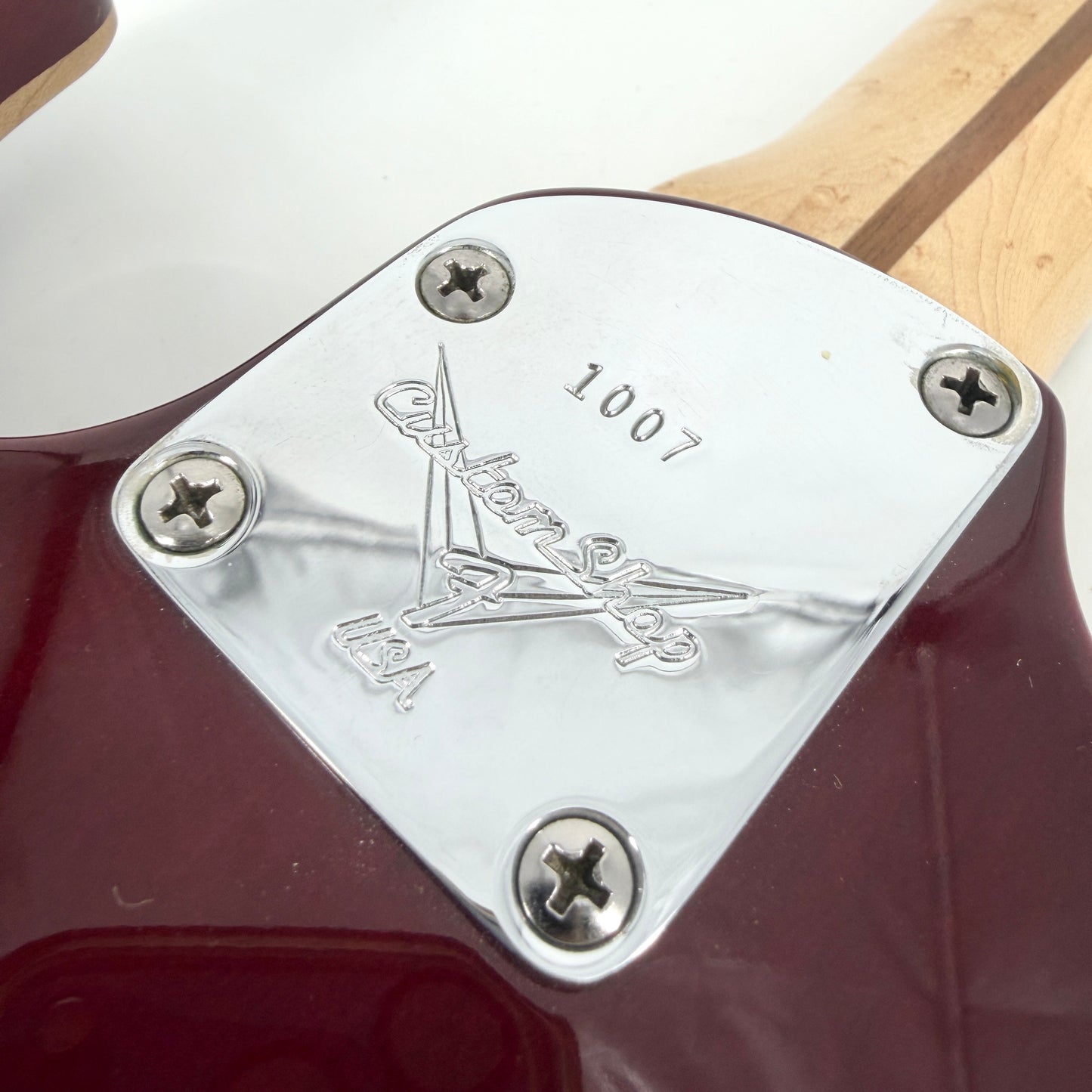 2001 Fender Custom Shop Showmaster FMT – Cherry Transparent
