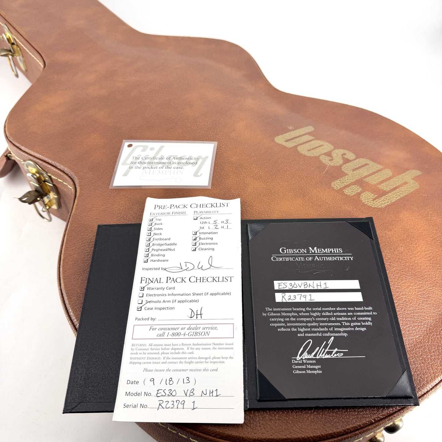 2013 Gibson '59 ES-330 - Vintage Burst VOS