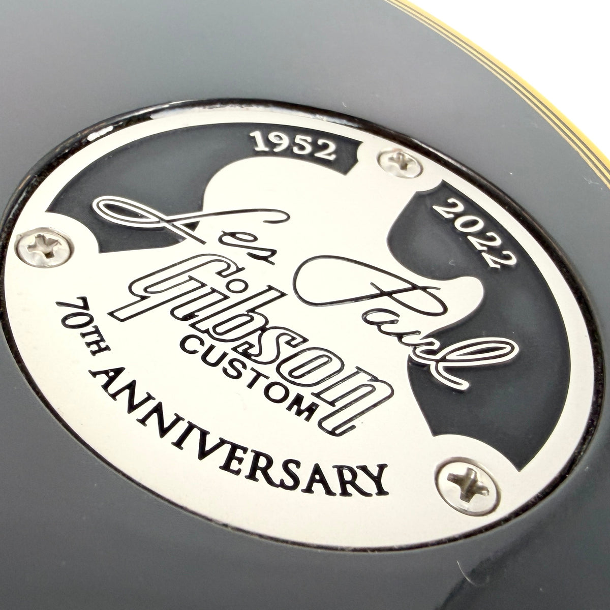 2022 Gibson Made 2 Measure Les Paul Custom 70th Anniversary - Ebony