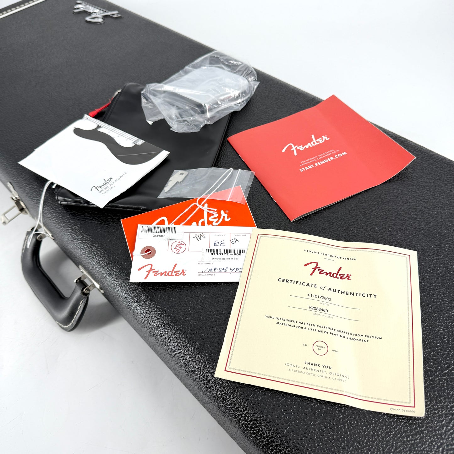 2020 Fender American Original 60s Telecaster Thinline – 3 Tone Sunburst