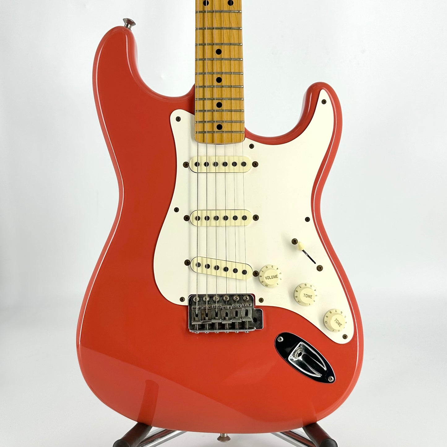 1996/97 Fender Japan Hank Marvin Stratocaster – Fiesta Red
