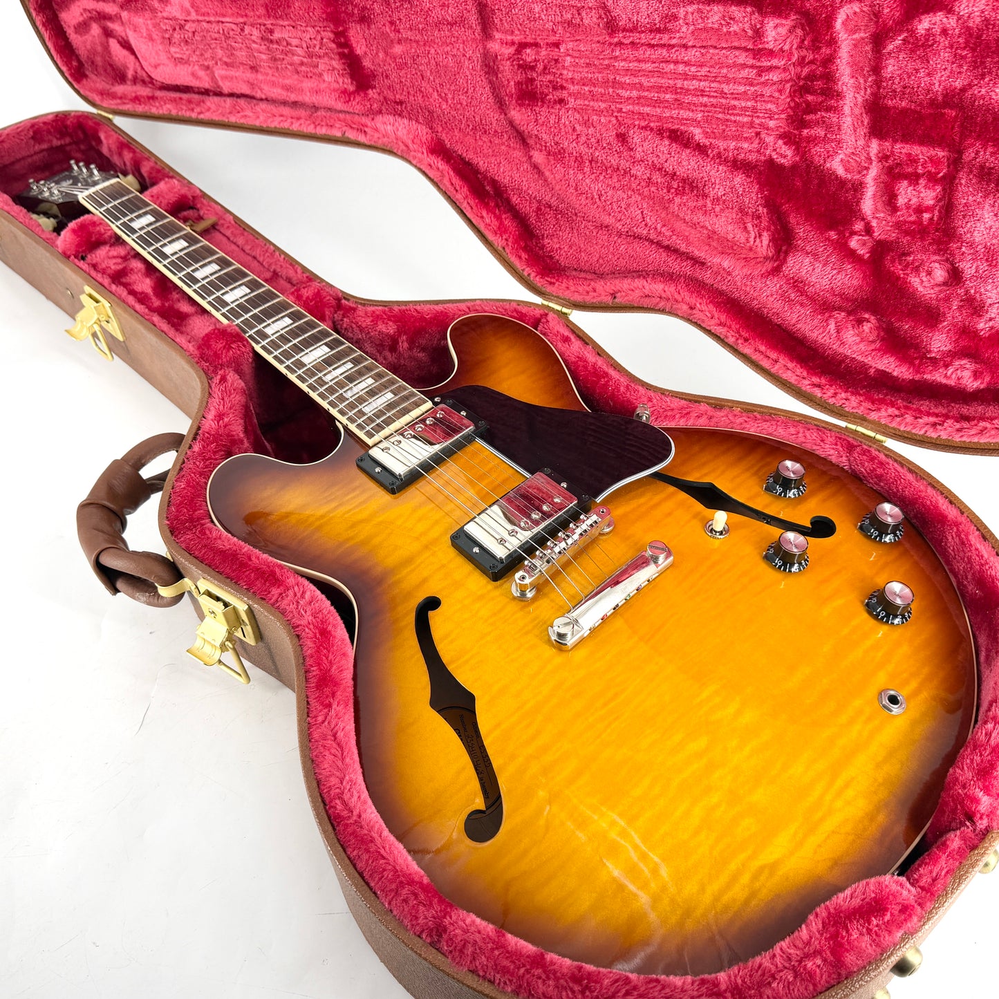 2022 Gibson ES-335 Figured – Iced Tea
