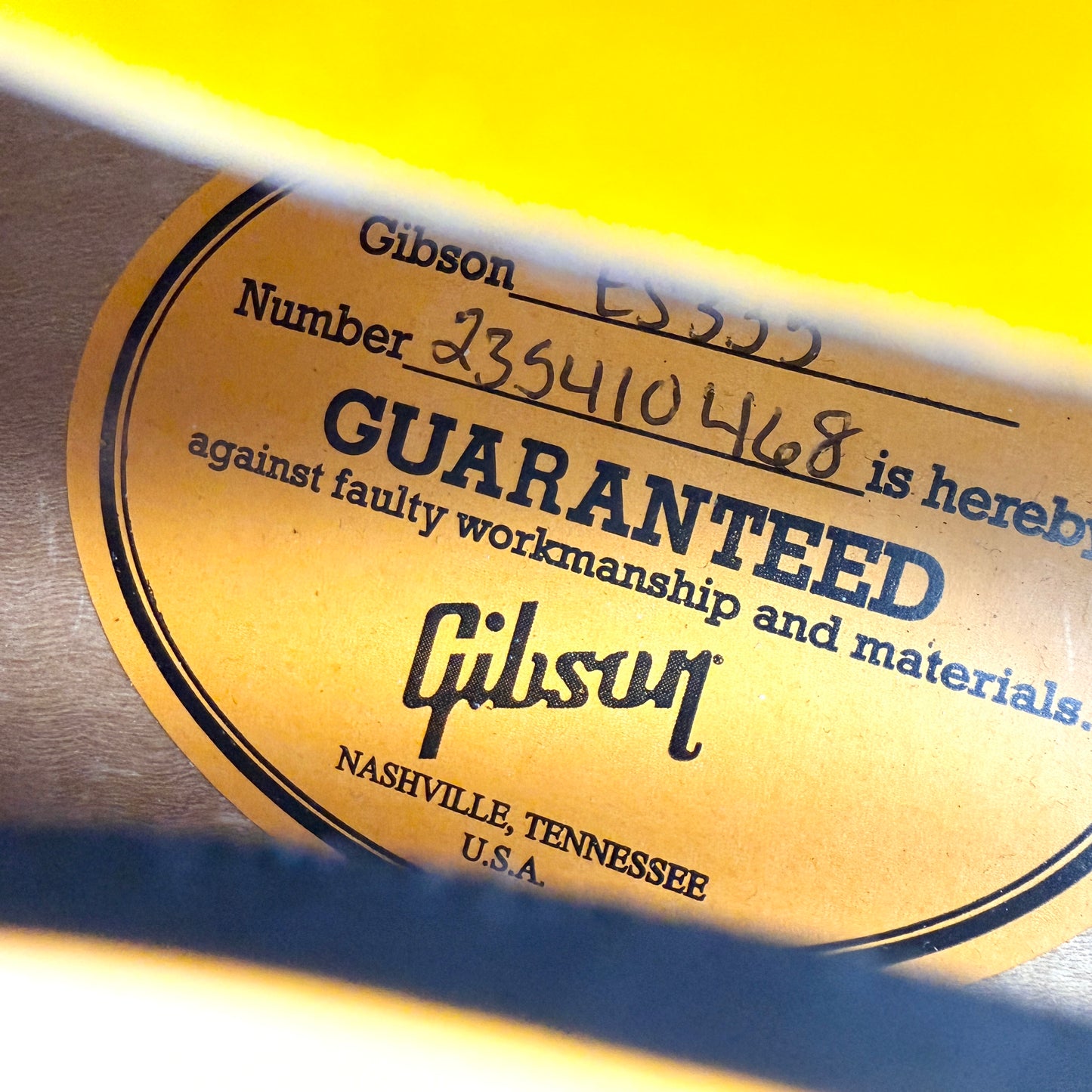 2022 Gibson ES-335 Figured – Iced Tea