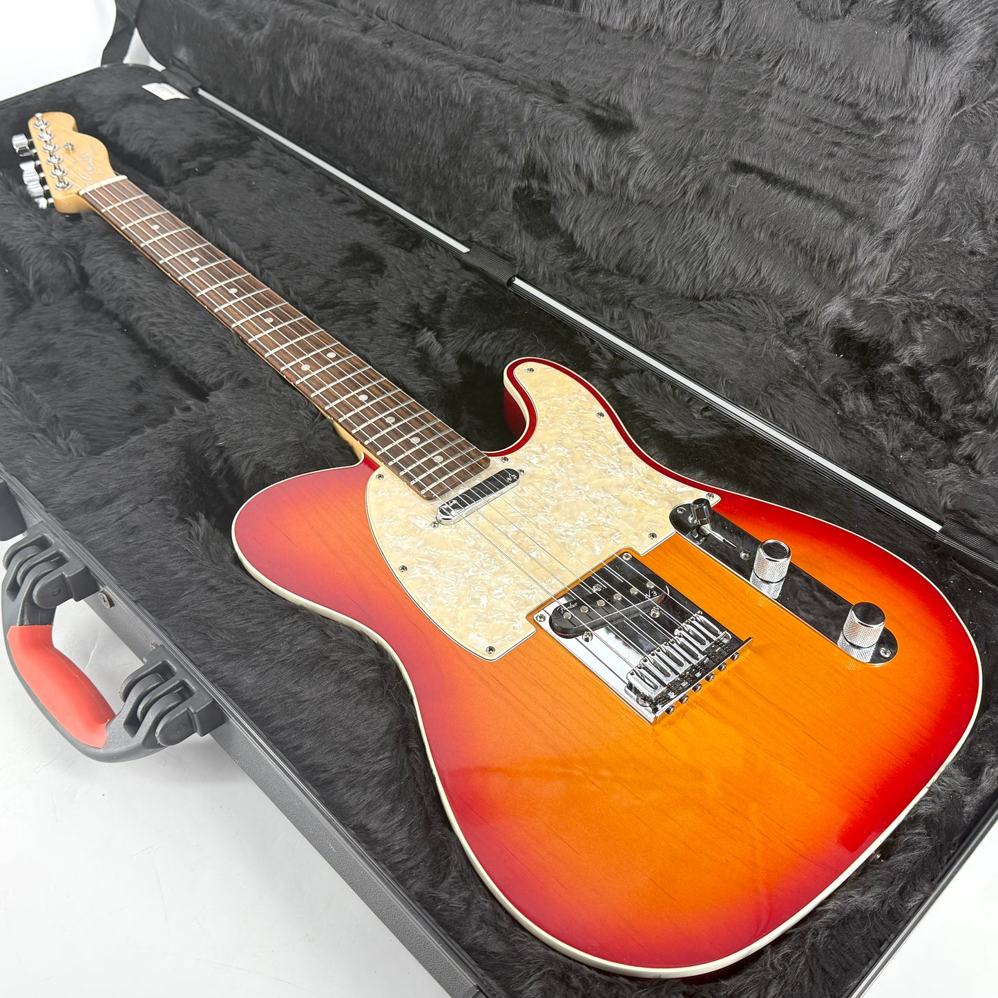 2012 Fender American Deluxe Telecaster – Aged Cherry Burst