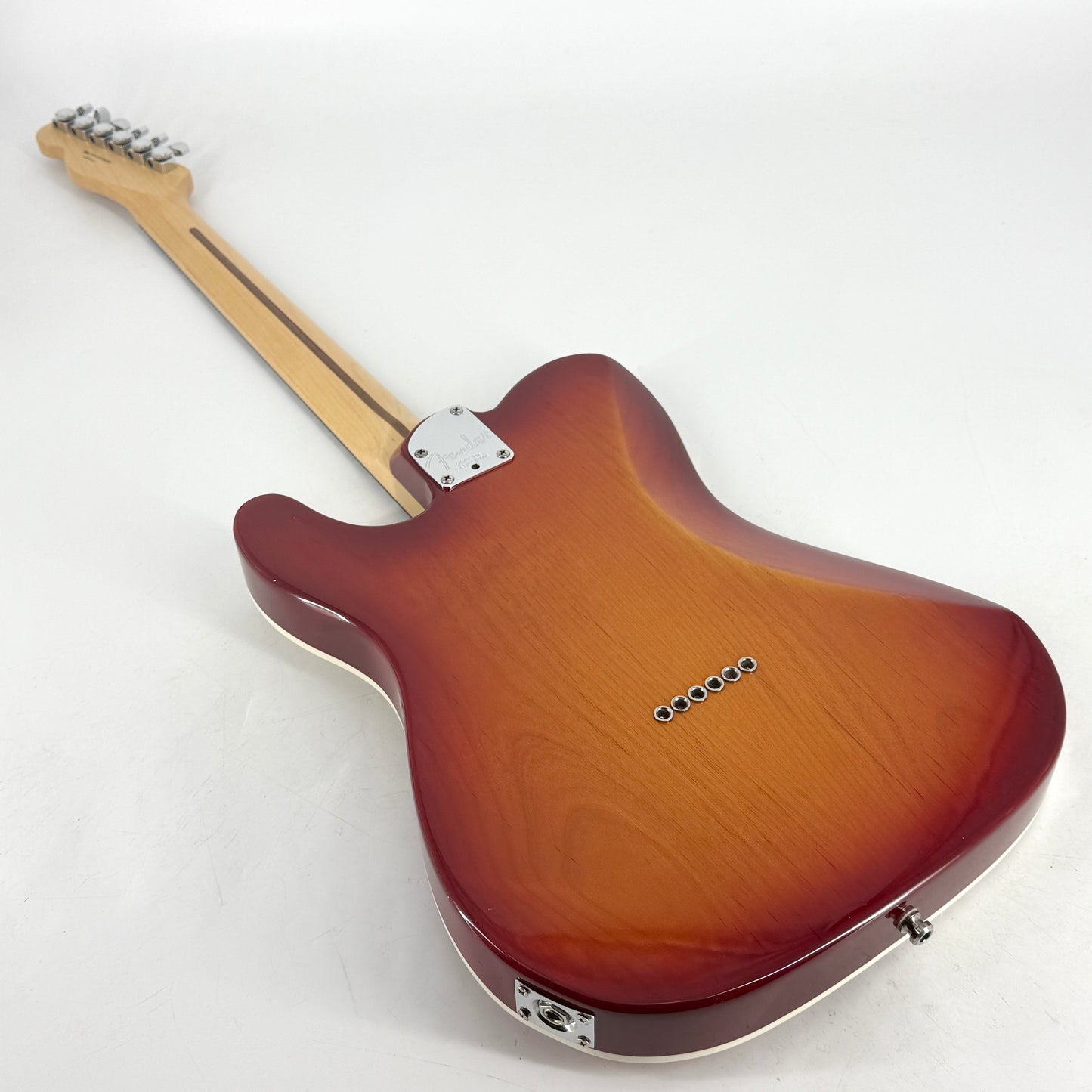 2012 Fender American Deluxe Telecaster – Aged Cherry Burst