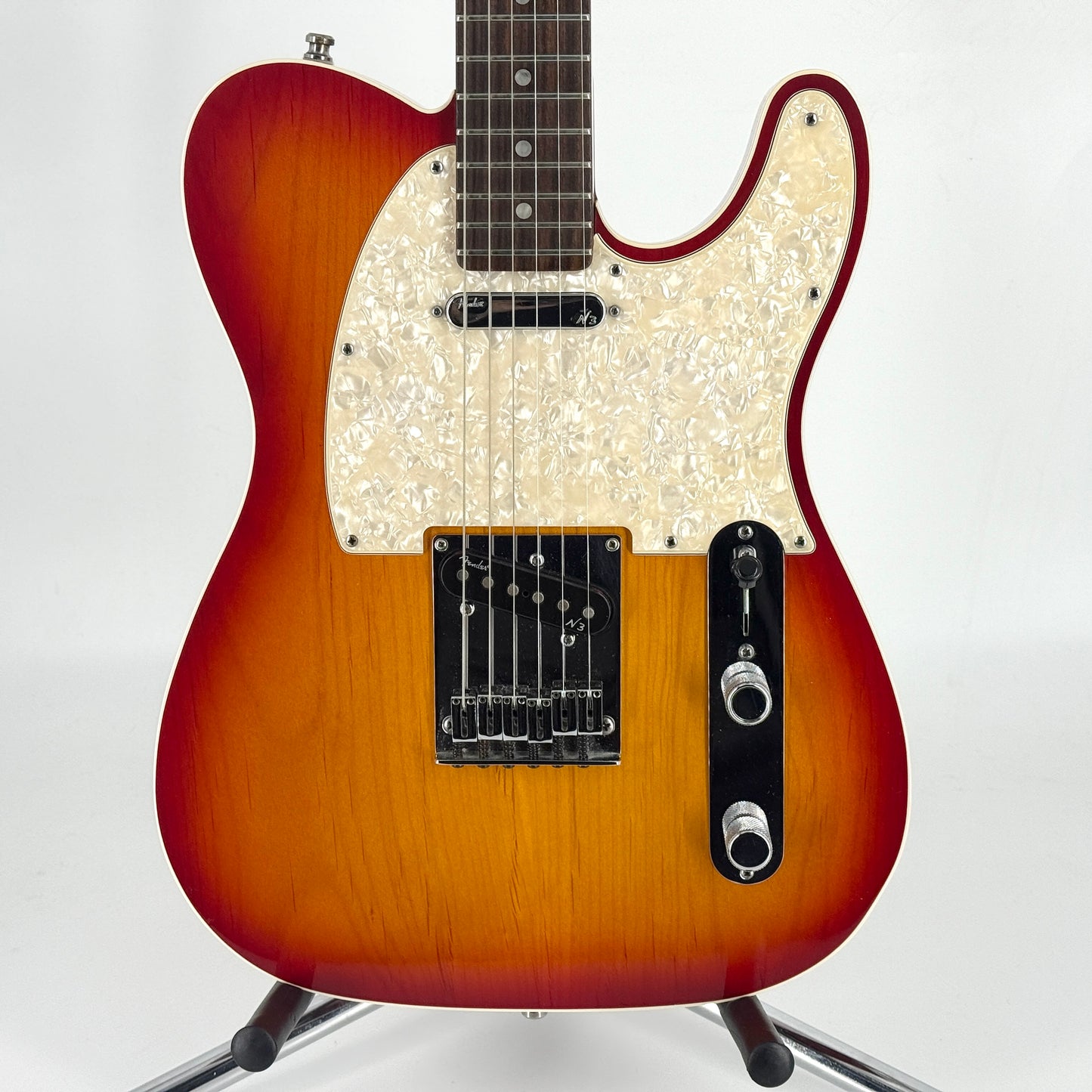 2012 Fender American Deluxe Telecaster – Aged Cherry Burst