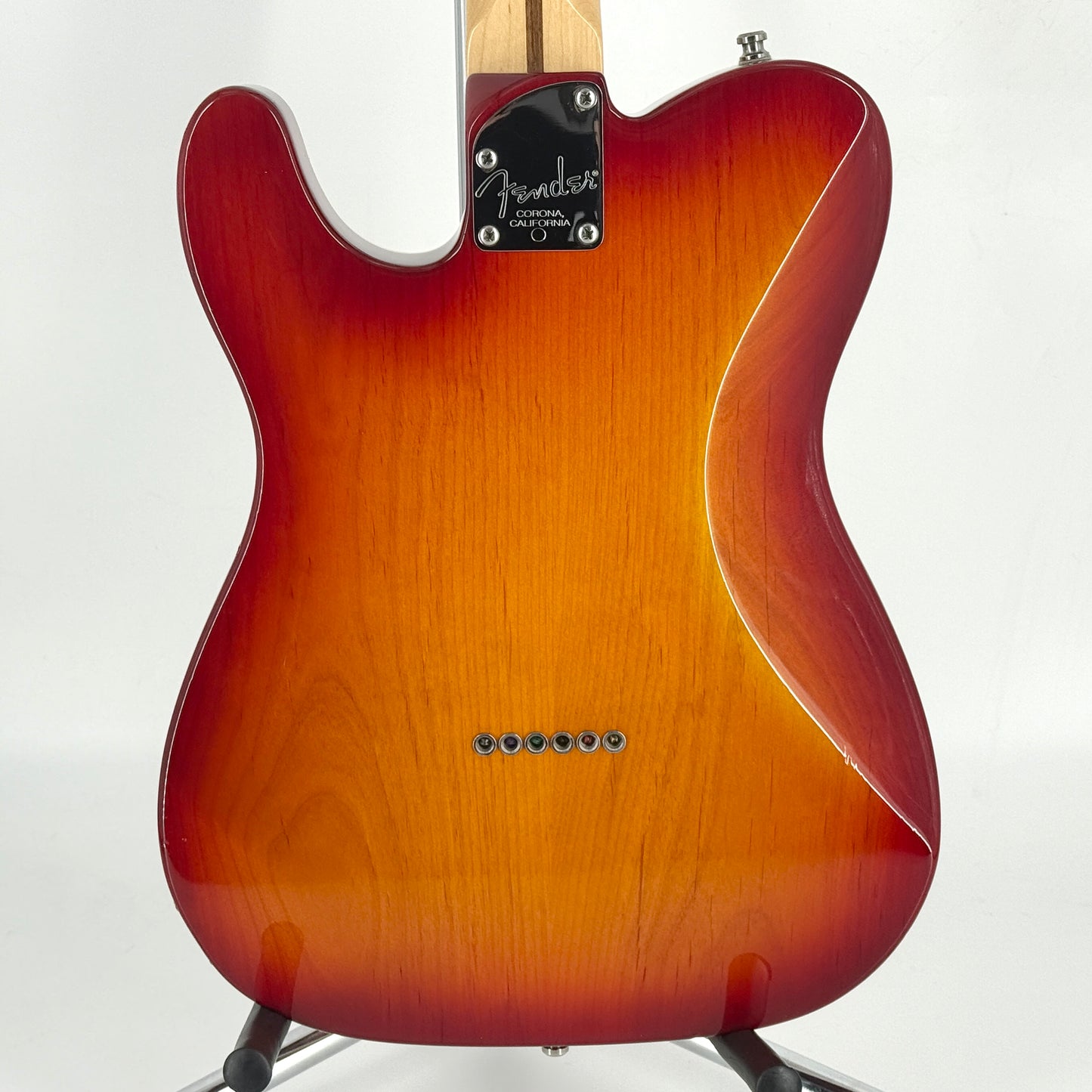 2012 Fender American Deluxe Telecaster – Aged Cherry Burst