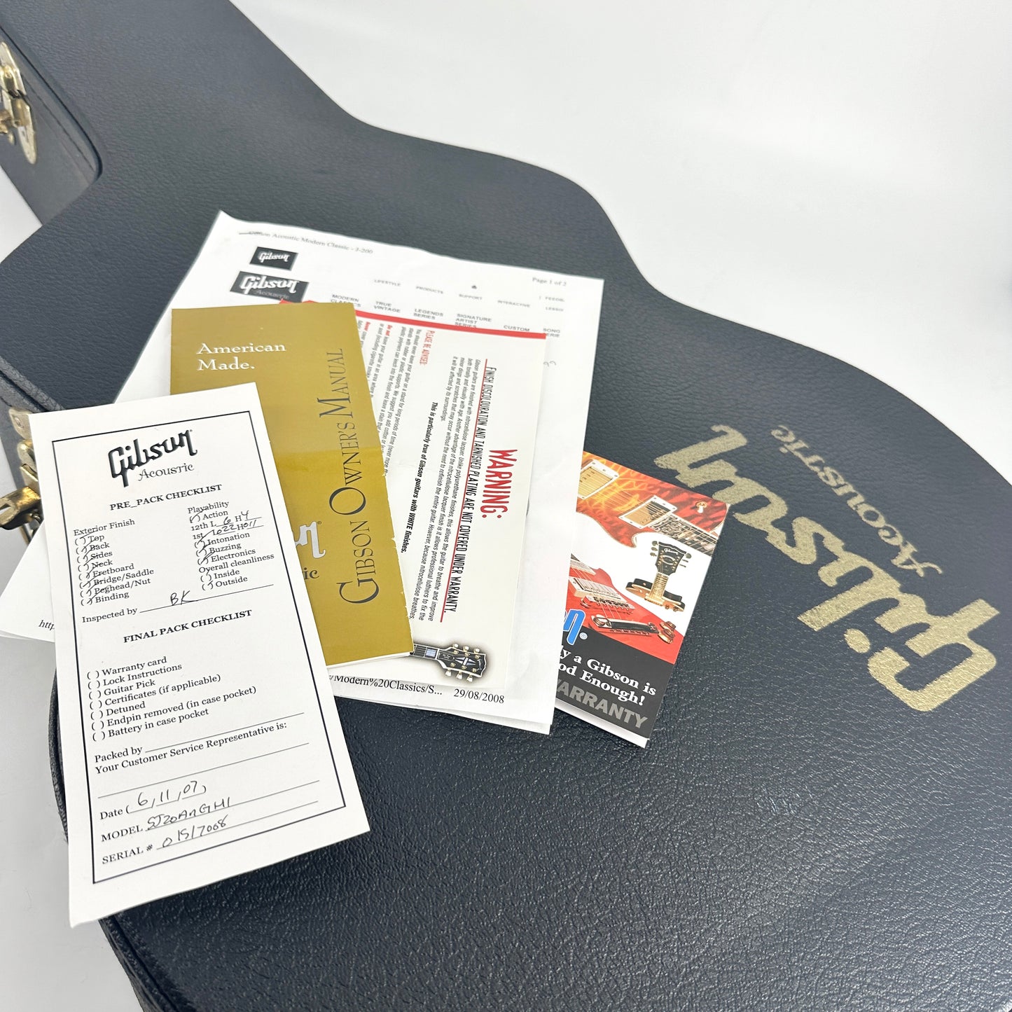 2007 Gibson SJ-200 - Natural