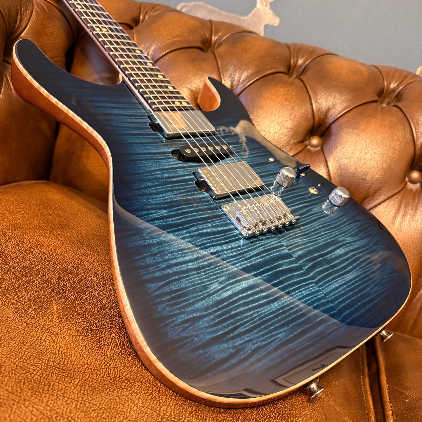 2024 Tom Anderson Angel HSH - Arctic Blue Burst
