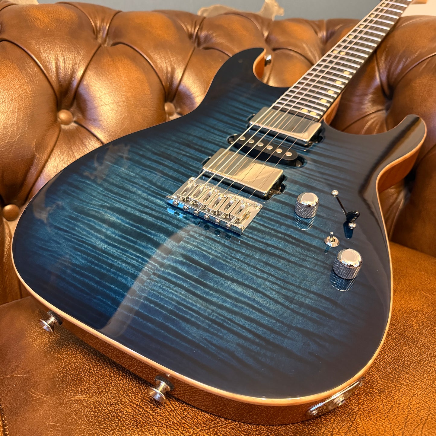 2024 Tom Anderson Angel HSH - Arctic Blue Burst