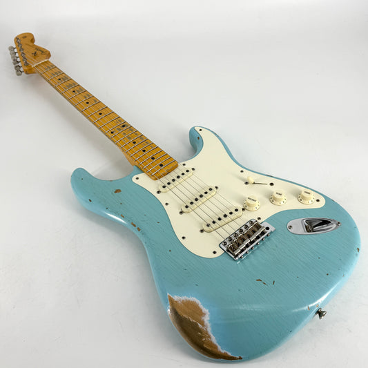 2019 Fender Custom Shop ‘59 Stratocaster Heavy Relic – Aged Daphne Blue